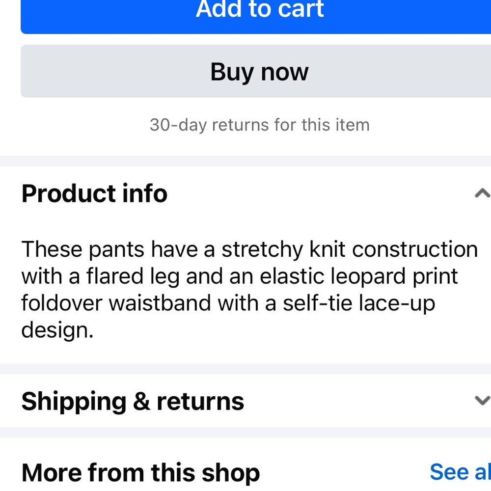 Dolls Kill Leopard Print Flared Knit Pants - Picture 2 of 5